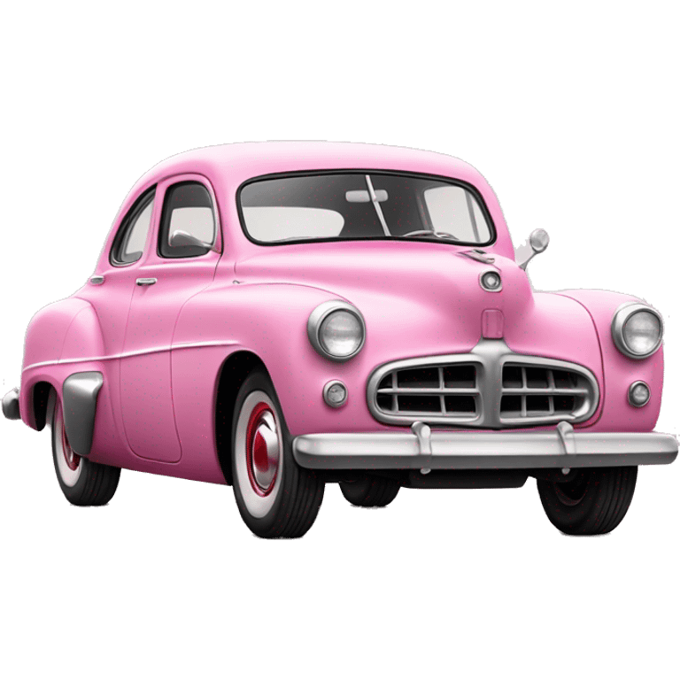 Pink 1948 studebaker emoji