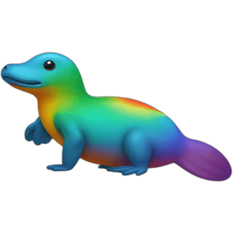 rainbow-platypus emoji