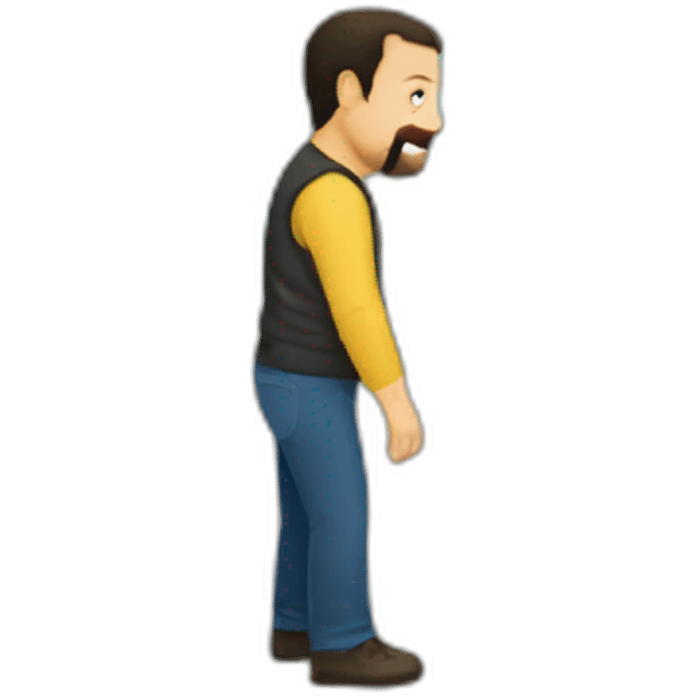 Matteo Salvini building a bridge emoji