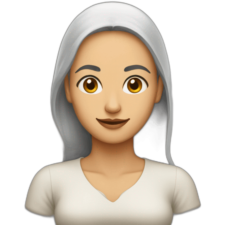 female rabbai emoji