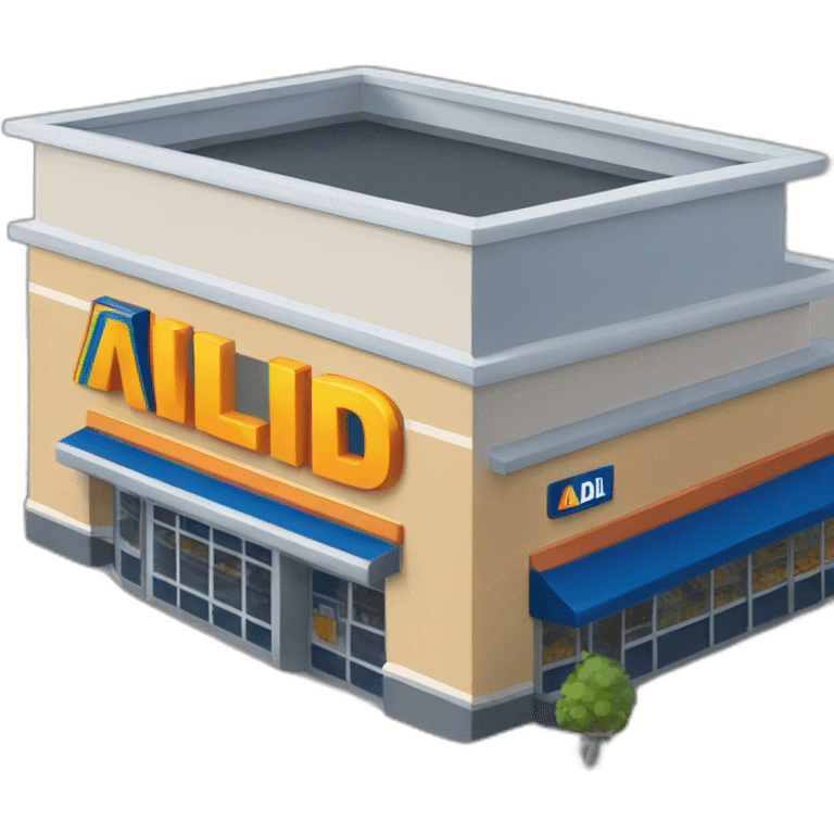 Aldi store emoji