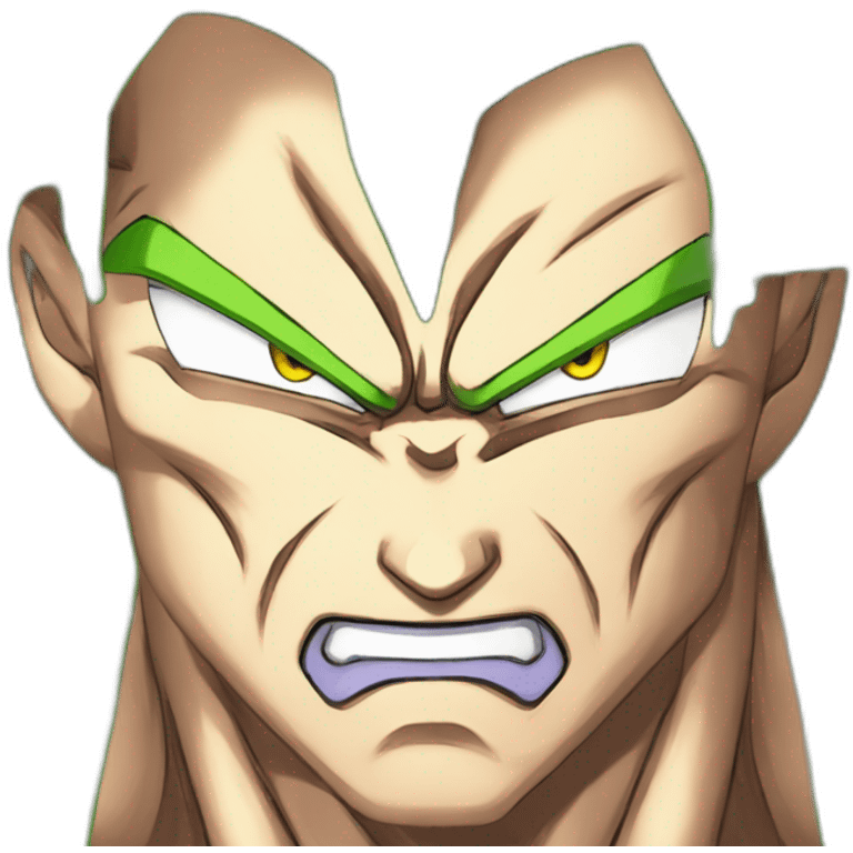 Broly base form from dragon ball super emoji