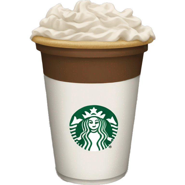 Starbucks coffee emoji