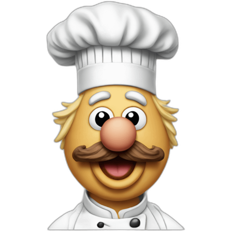 swedish chef muppets face emoji