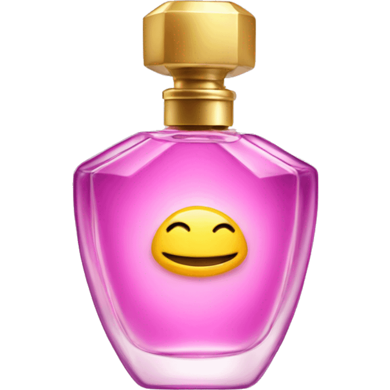 Perfume with fragrance coming out emoji