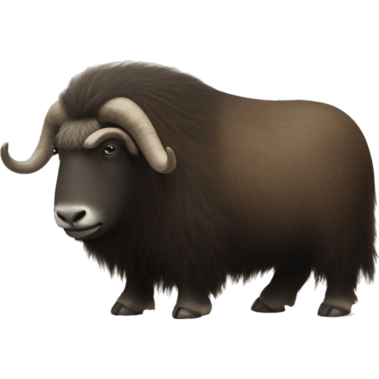 musk ox next to ipad emoji