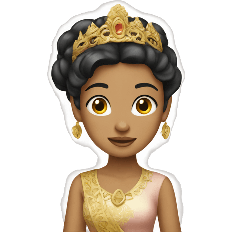 Indonesian princess emoji