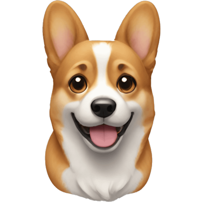 Dog corgi bit emoji