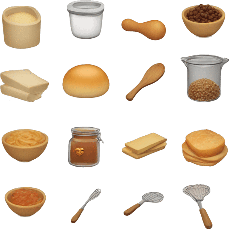 recipe list  emoji