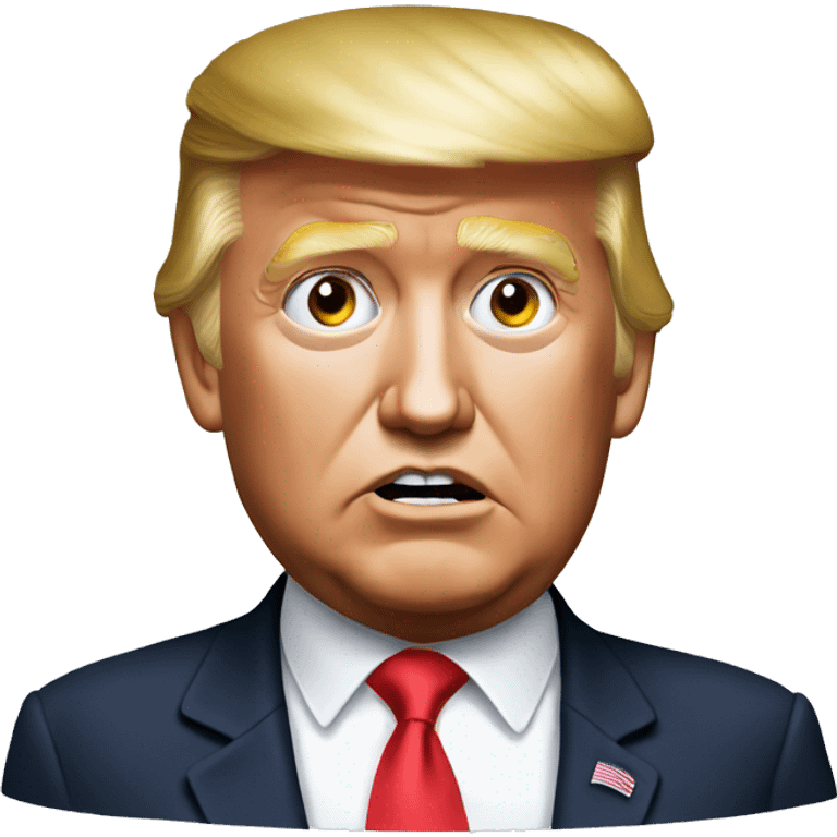 Trump after a loss emoji