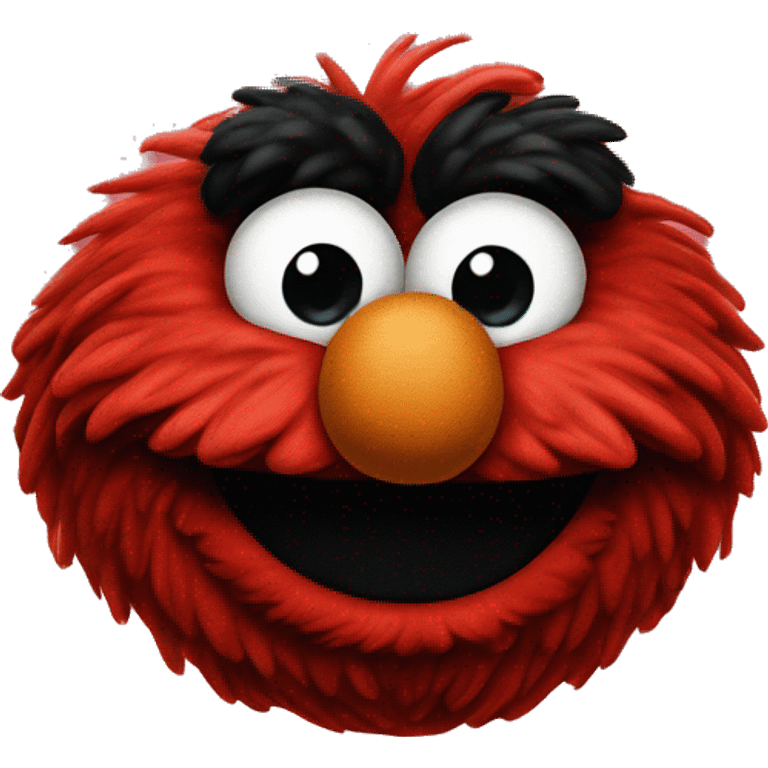 Elmo smiling emoji