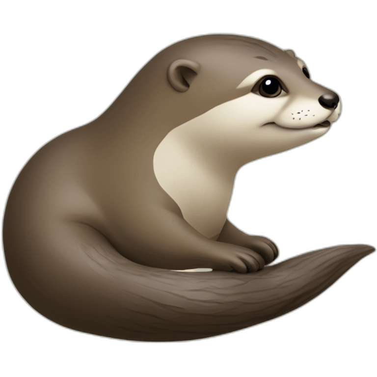 Loutre sur une loutre sur une loutre emoji