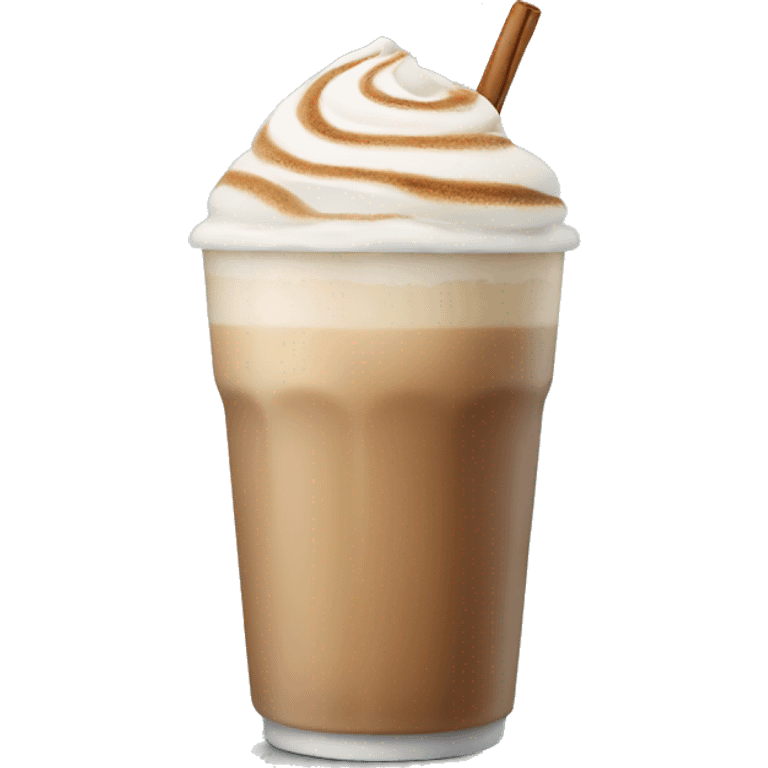 Iced match latte emoji