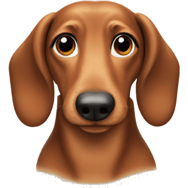 Wiener dog emoji