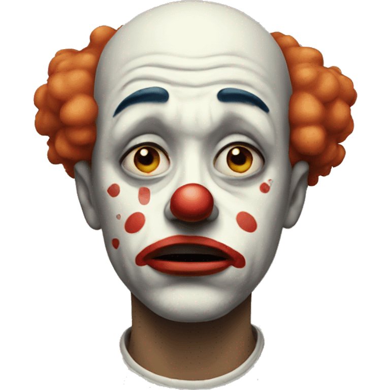 sad clown emoji