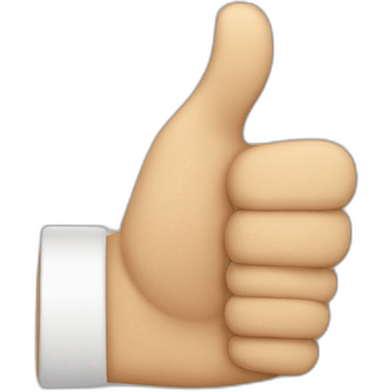 thumbs up emoji