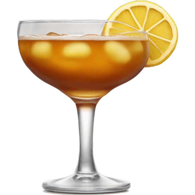 Amaretto sour emoji