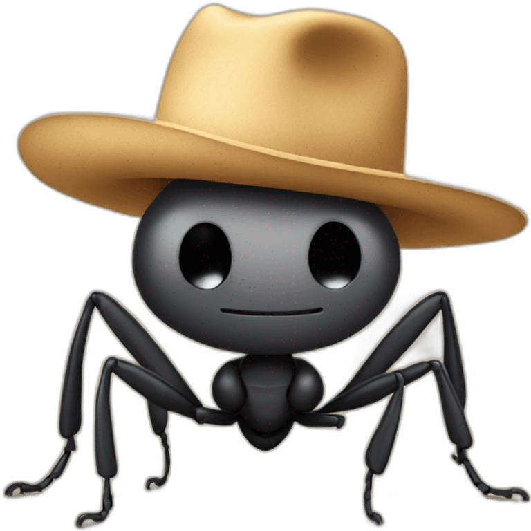 ant with a hat  emoji