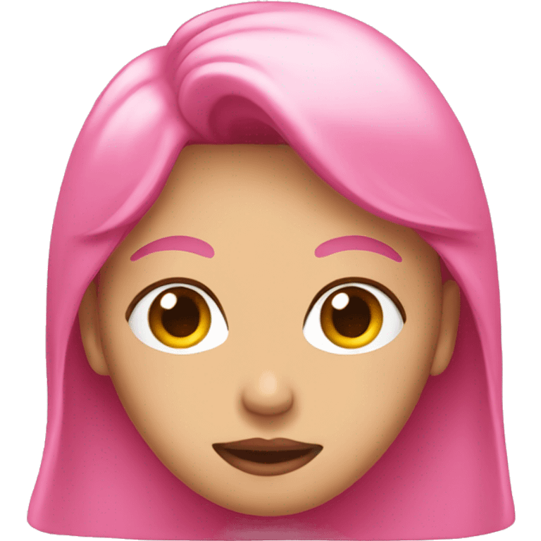 pink heard emoji