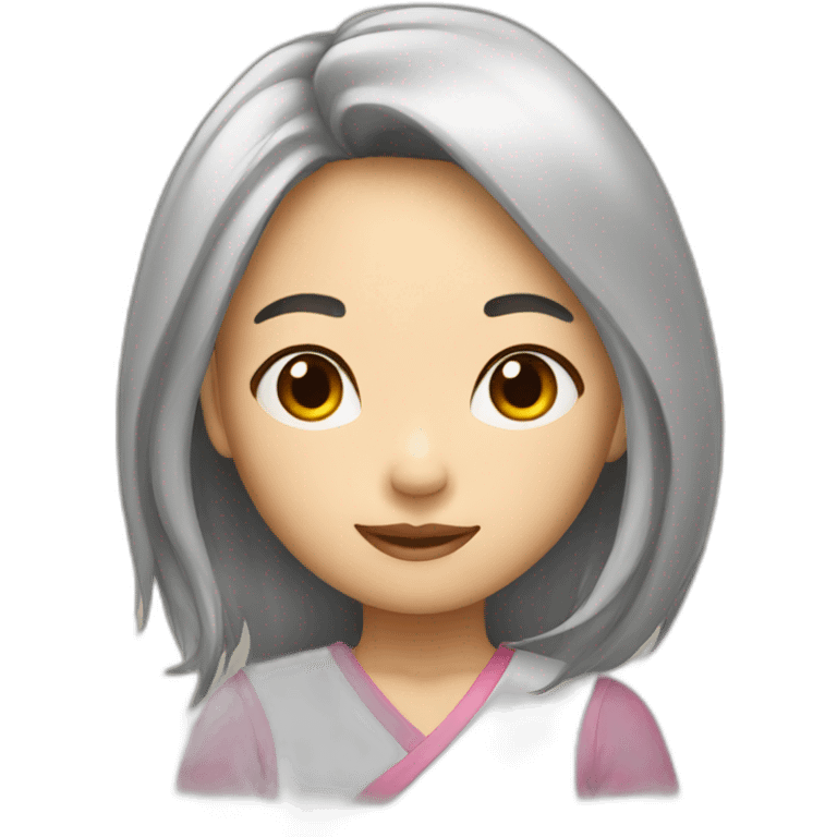 cute asian women emoji