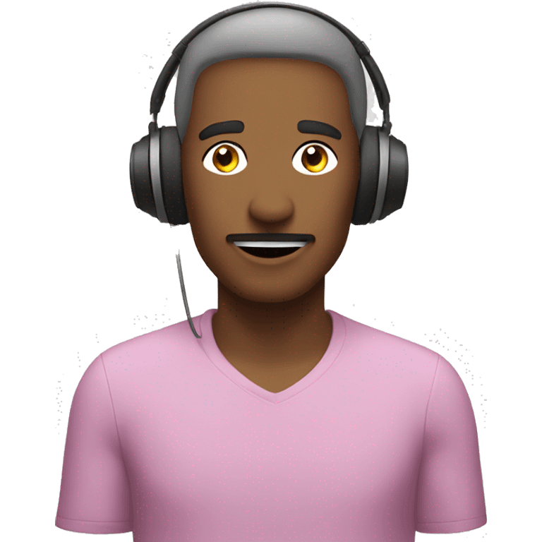 add podcast headphones to this image.   emoji