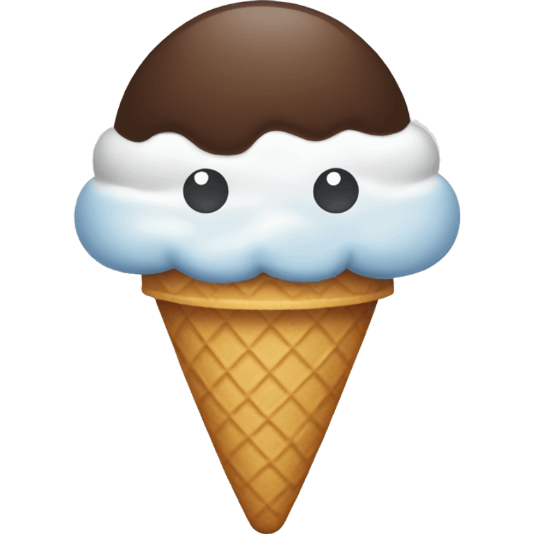 Ice cream emoji