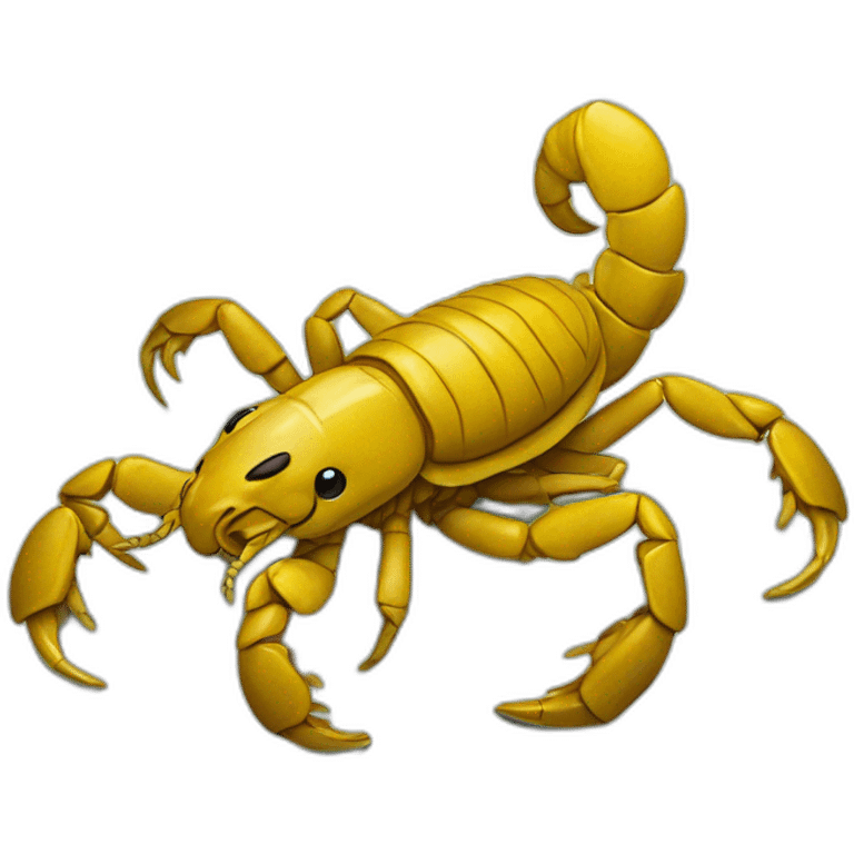 Scorpion sur grenouille emoji