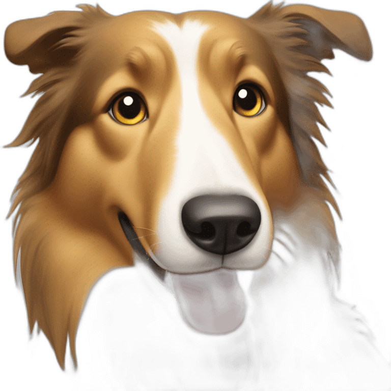 collie lassie emoji