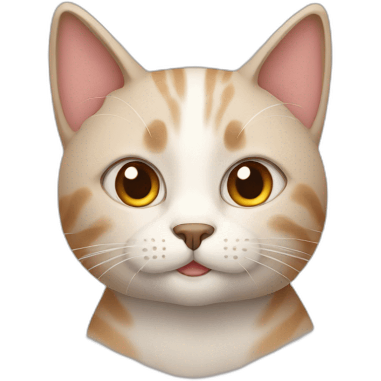 Cat middle age emoji