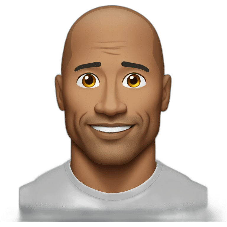 dwayne johnson emoji