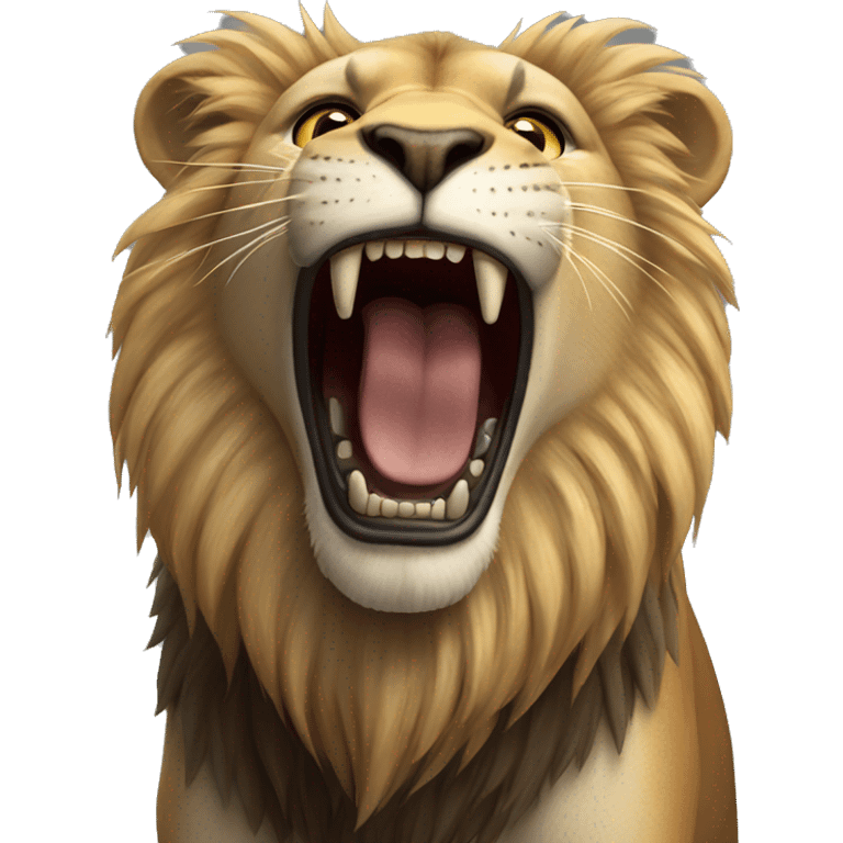 Lion Roaring emoji