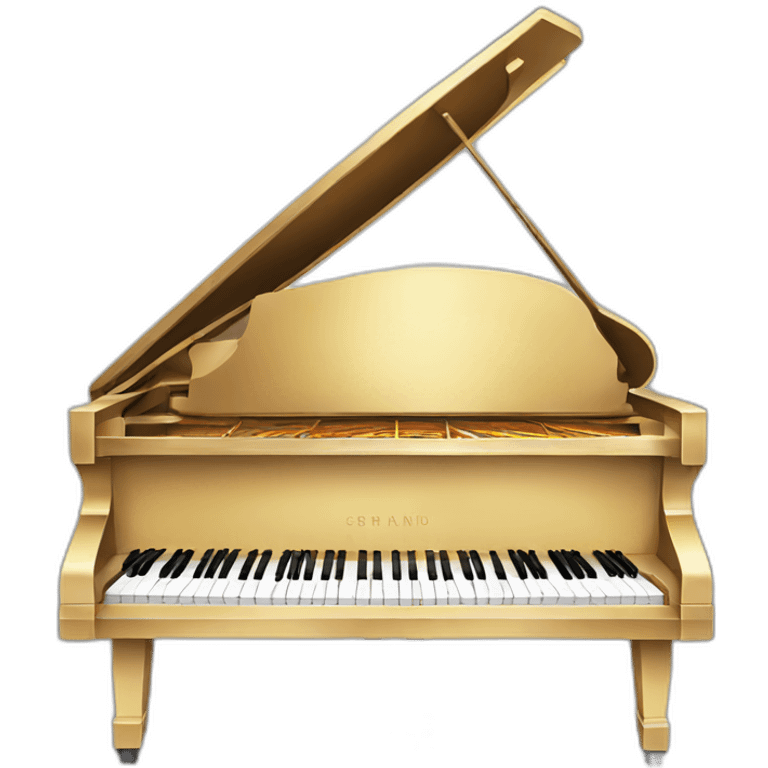 Grand piano emoji