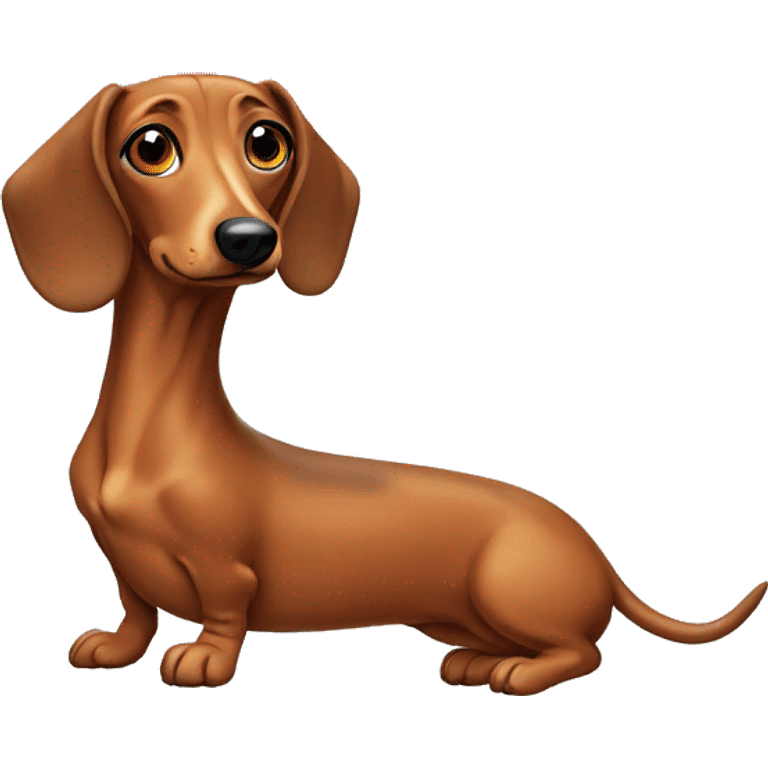 Weiner dog emoji