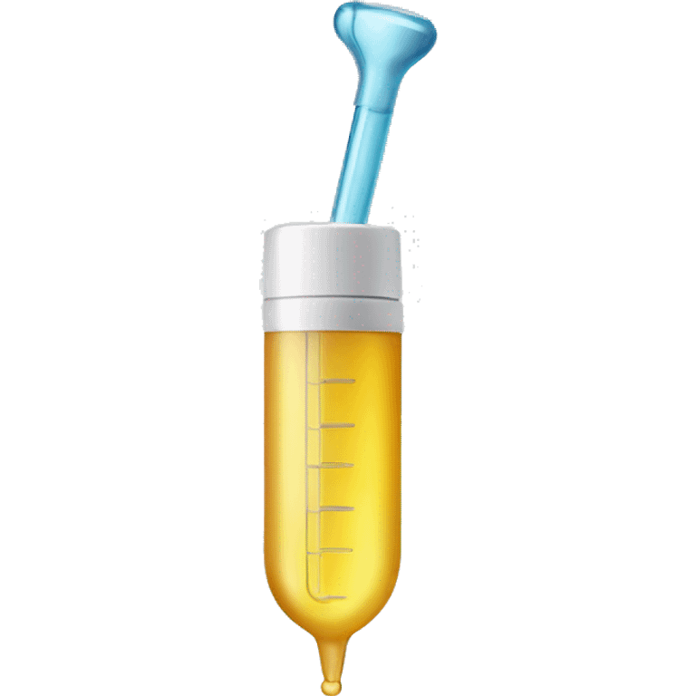 Skincare pipette bottle emoji