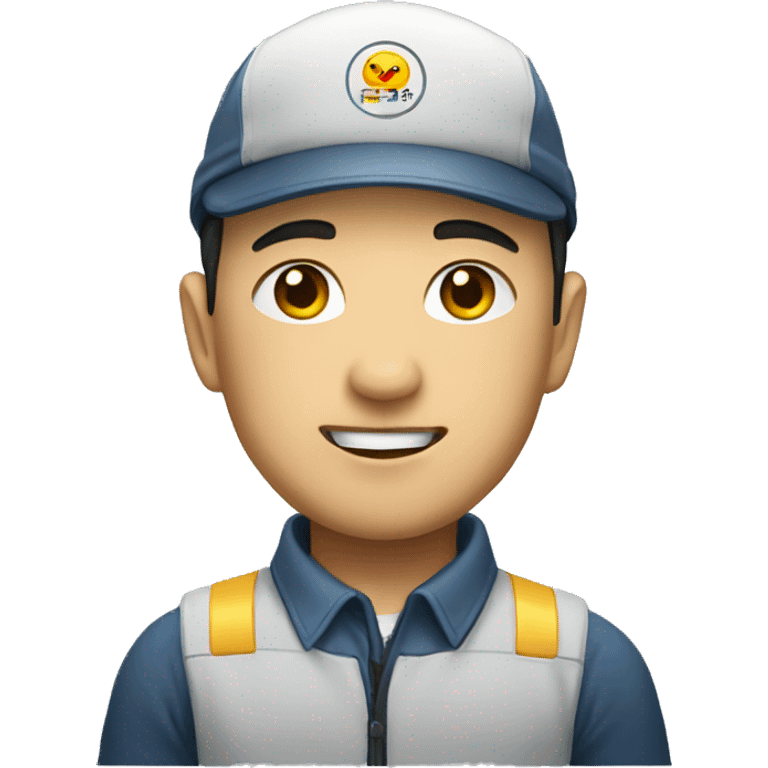 Chinese logistics men emoji