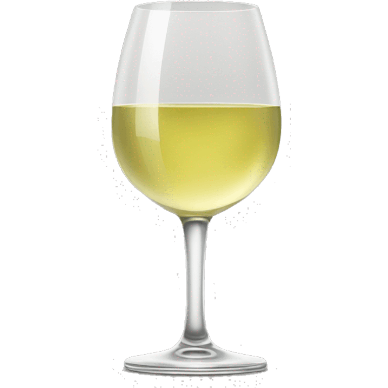 White wine glass emoji