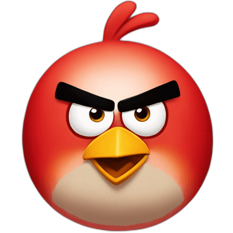 angry birds red emoji