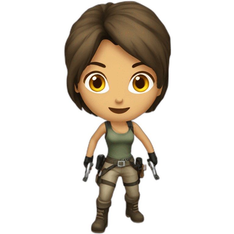 Lara Croft 1997 emoji