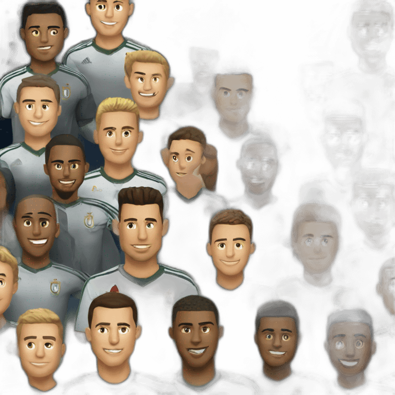 Ronaldo dans l'espace emoji