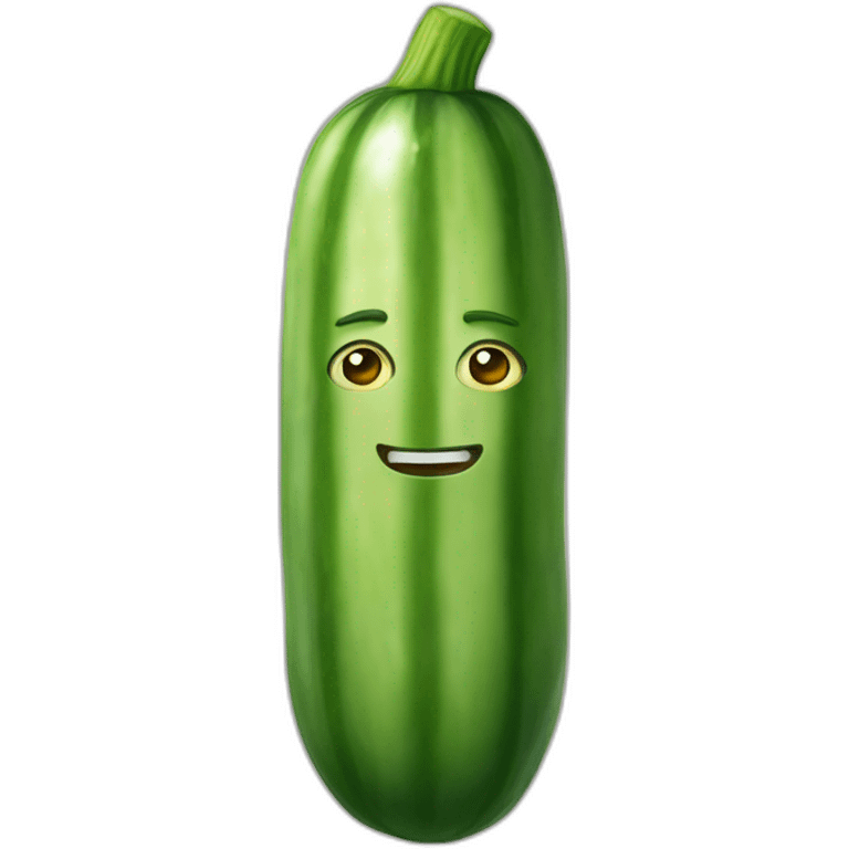 Cucumber like a boss emoji