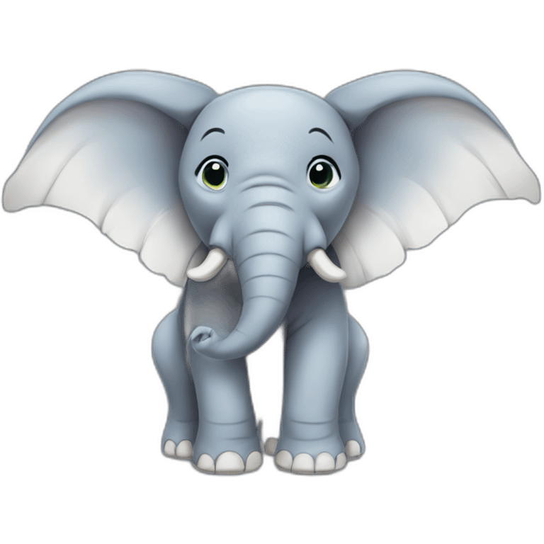 elephant with wings emoji