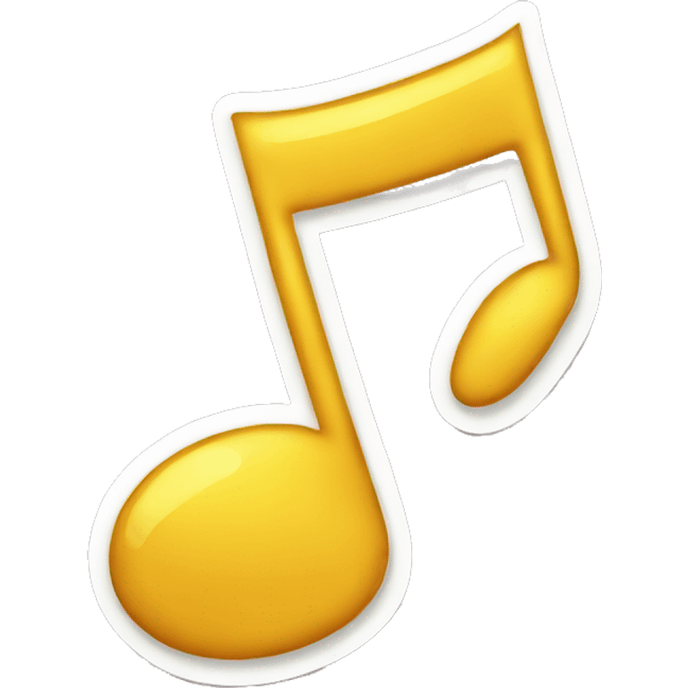 music note sticker emoji