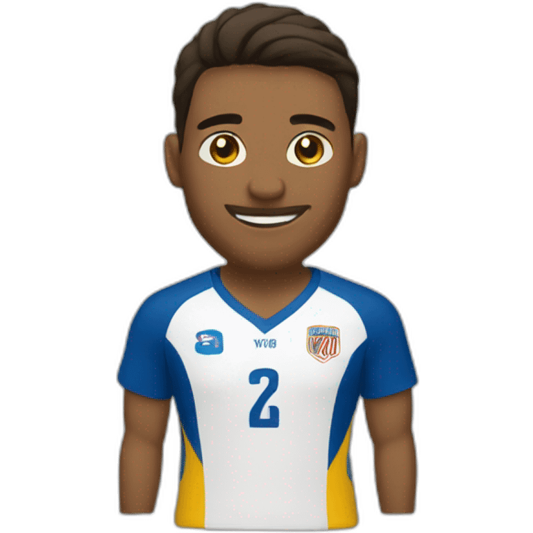 Jugador de voley emoji