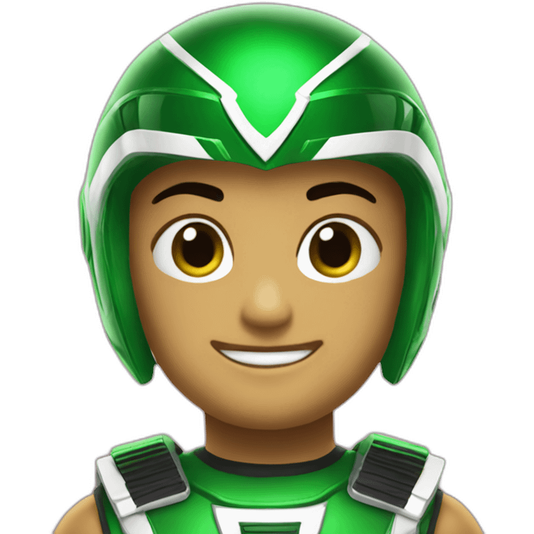 Power Ranger green emoji