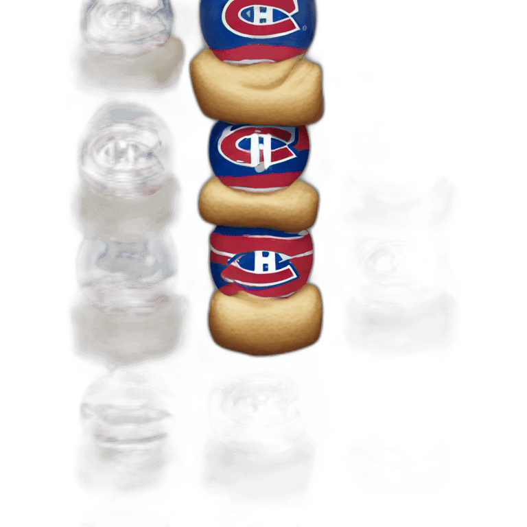 Canadiens Montréal Logo Realistic emoji