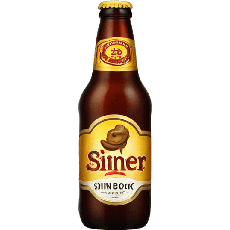 Shiner bock bottle emoji