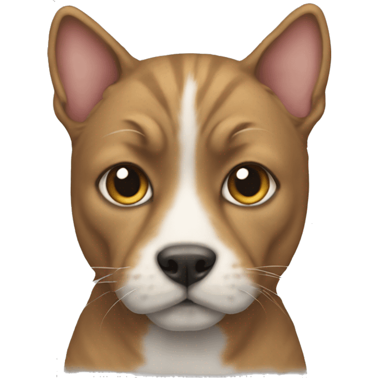 Cat in Dog emoji