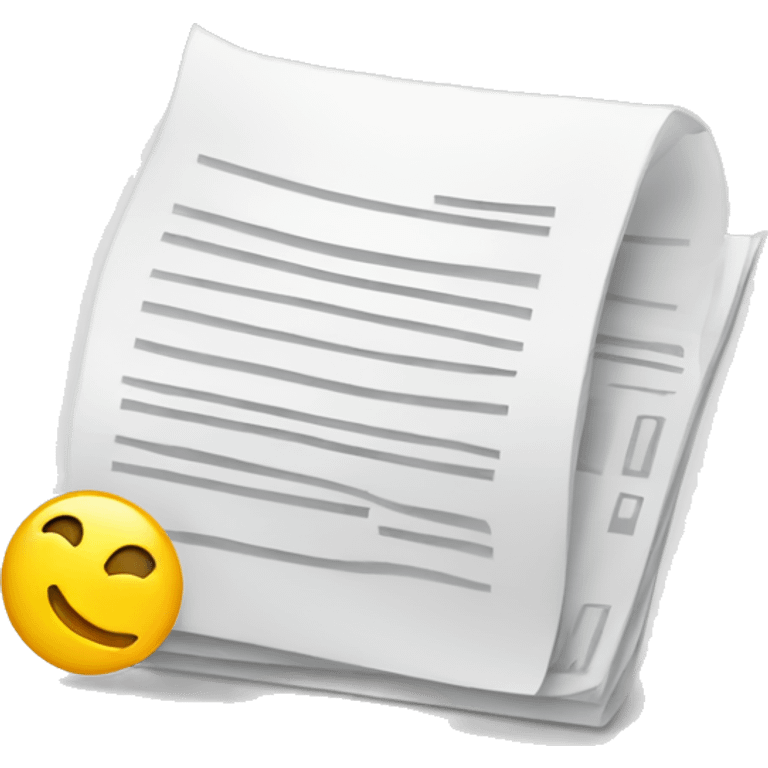 modern digital file contract emoji