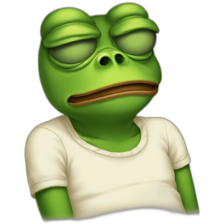 pepe frog sad emoji