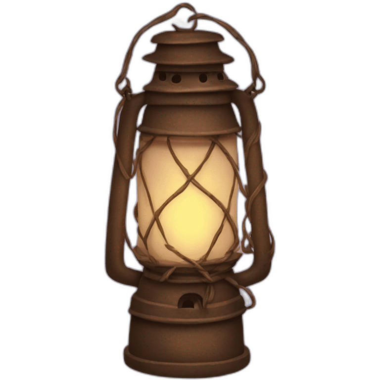 Rapunzel lantern emoji